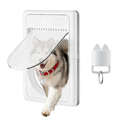 Smart Electronic Pet Door with 3 Modes for Small & Medium Pets