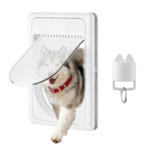 Smart Electronic Pet Door with 3 Modes for Small & Medium Pets