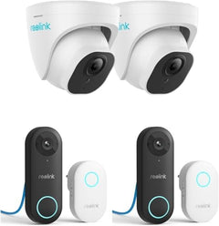 8MP PoE Security Camera System with Smart Pet Detection