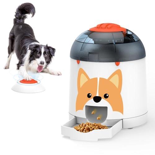 Interactive Electronic Dog Puzzle Toy & Automatic Treat Dispenser