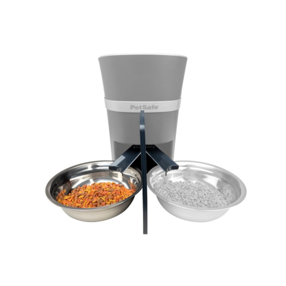 Smart WiFi Pet Feeder with App Control & Stainless Steel Bowl