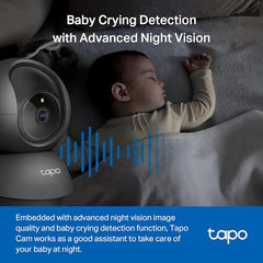 TP-Link Tapo Pan/Tilt Security Camera for Baby Monitor