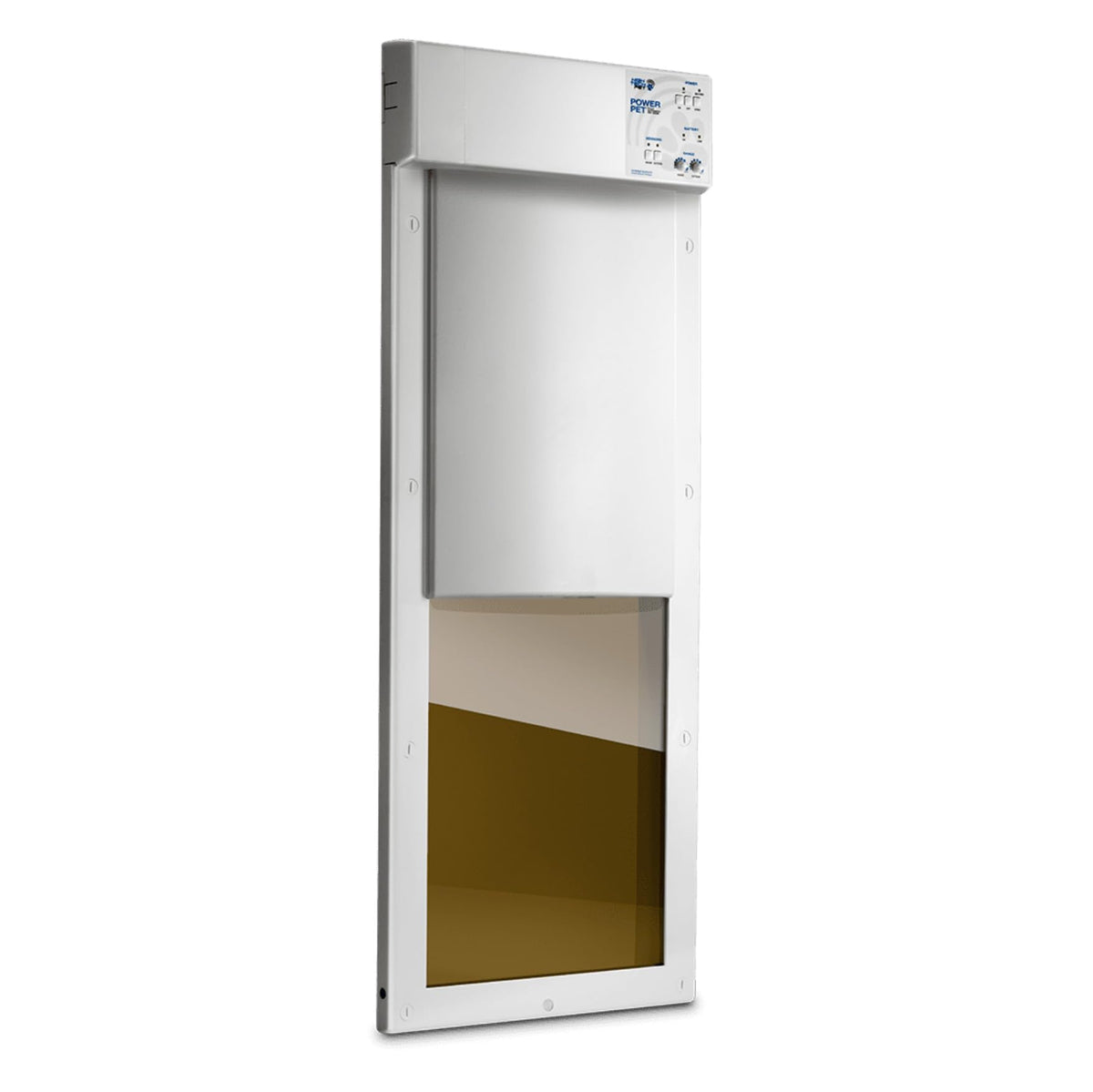 Automatic Electronic Pet Door with Secure Access for Medium Dogs