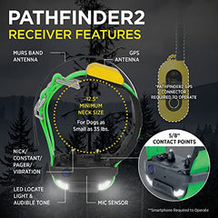 Dog GPS Tracker & Training Collar with Real-Time Tracking App