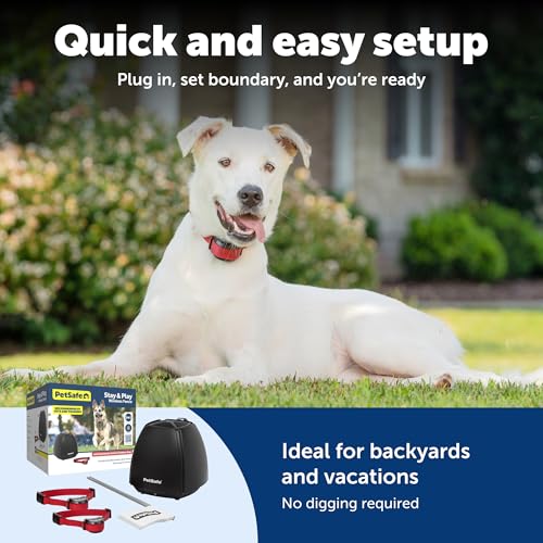 PetSafe Wireless Electric Dog Fence with Waterproof Rechargeable Collar