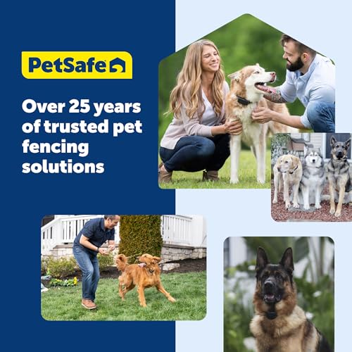 PetSafe Wireless Electric Dog Fence with Waterproof Rechargeable Collar