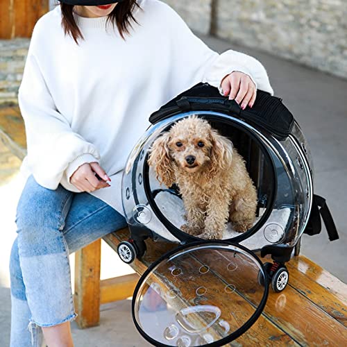 Portable Breathable Pet Carrier Backpack for Travel & Outdoor Use