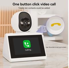1080P Pet Security Camera with 4.3" Screen & Motion Detection