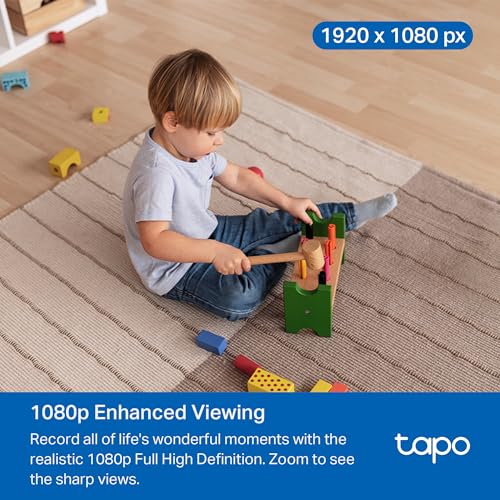 TP-Link Tapo Pan/Tilt Security Camera for Baby Monitor