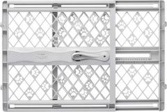 Portable Expandable Pressure-Mounted Pet Gate for Doorways