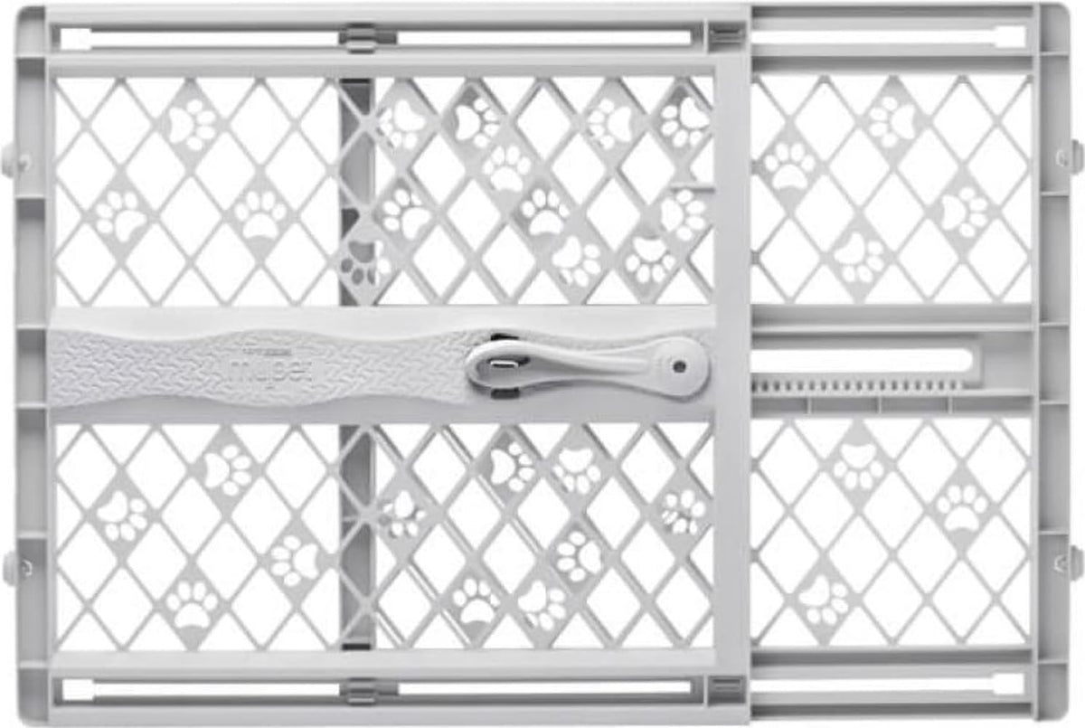 Portable Expandable Pressure-Mounted Pet Gate for Doorways