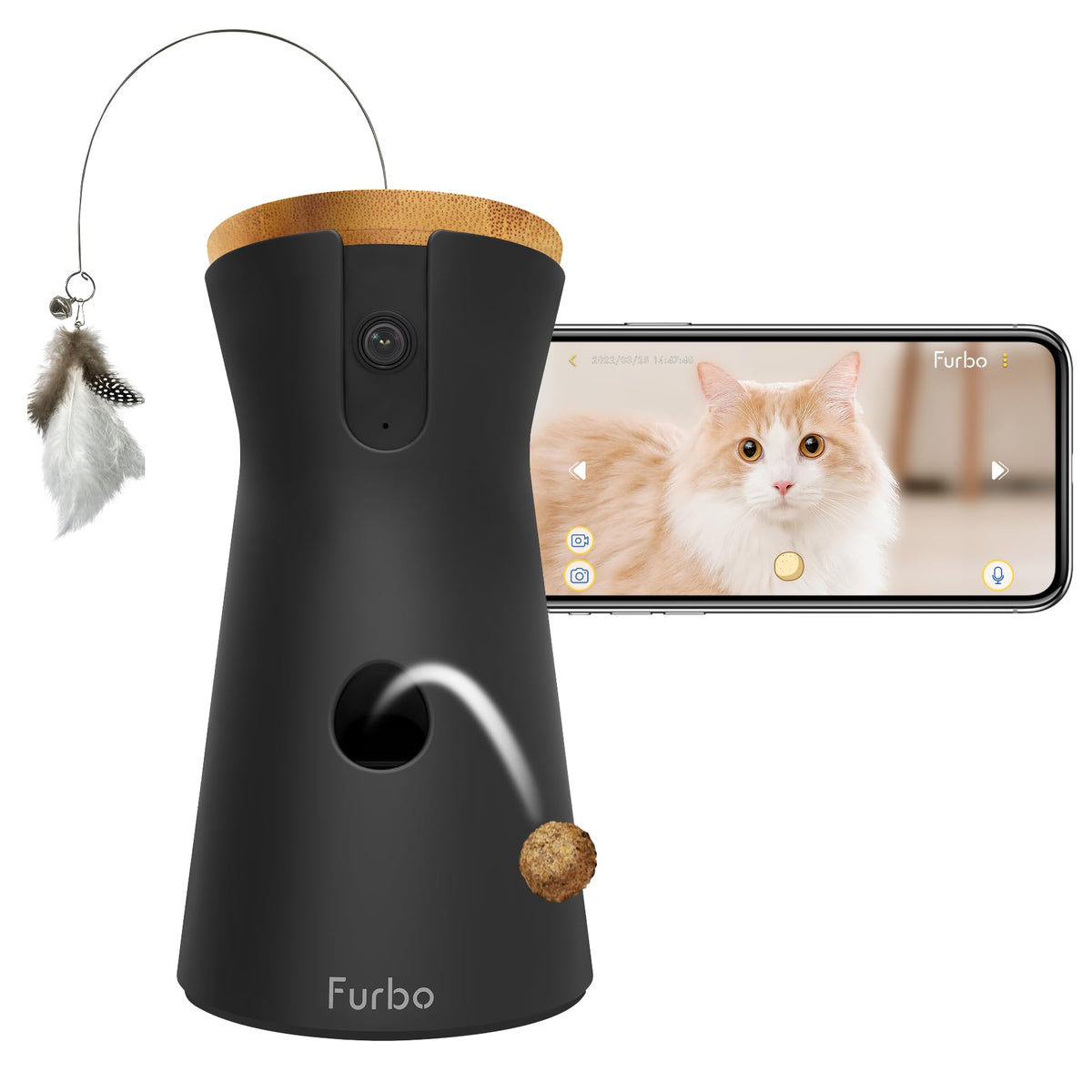Furbo 360° Pet Camera with HD Monitoring & Treat Dispensing