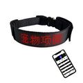 Rechargeable LED Dog Collar with App Control & High Visibility