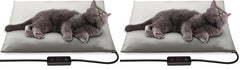 Pet Heating Pad with 6 Temperature Levels & Timer for Dogs & Cats