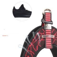 Reflective Adjustable No-Pull Dog Vest Harness for Medium Dogs
