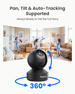 5MP Indoor Pet Camera with 3X Zoom & Auto Tracking