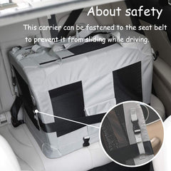 Extra Large Soft-Sided Pet Carrier, Foldable & Ventilated for Travel