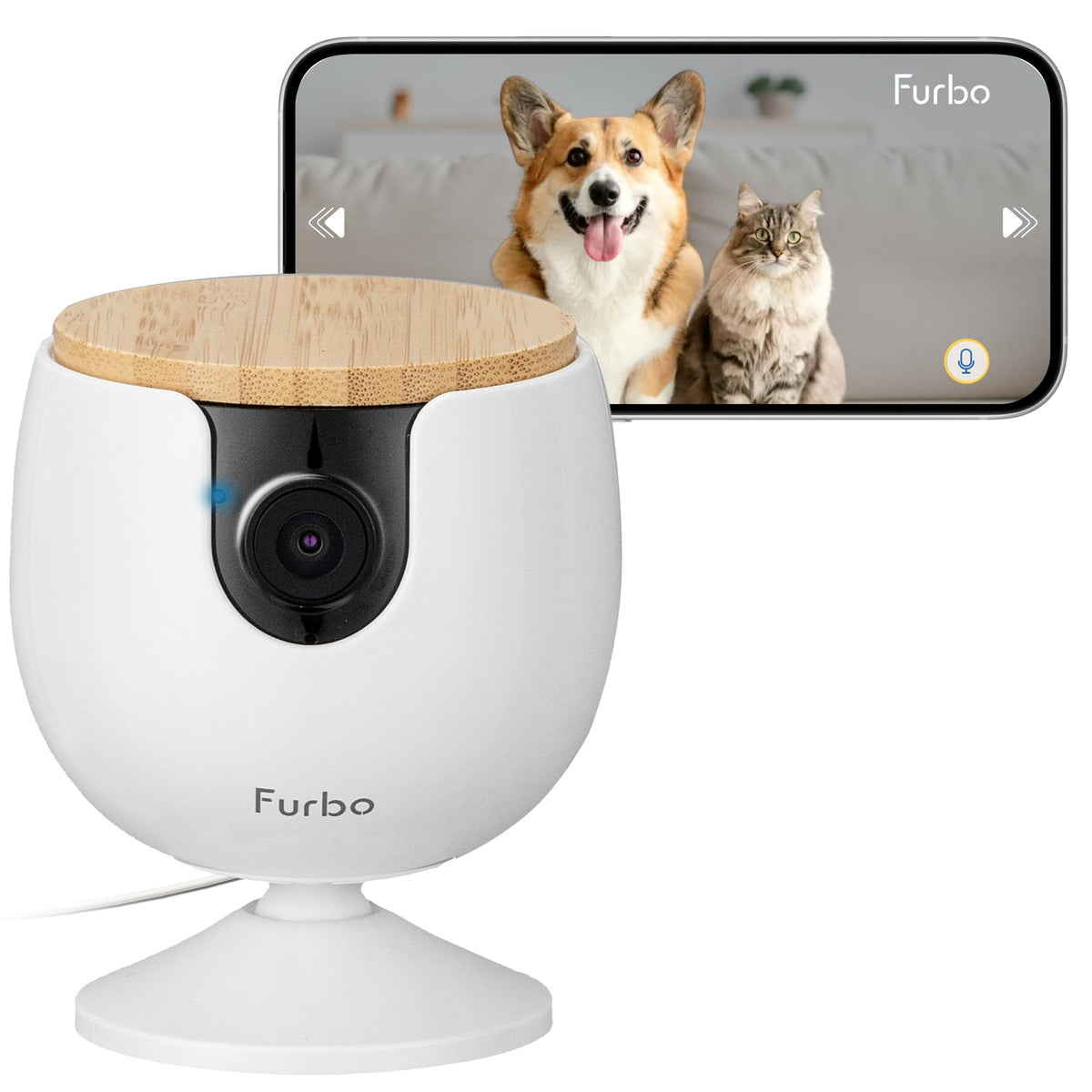 Furbo 360° Pet Camera with HD Monitoring & Treat Dispensing