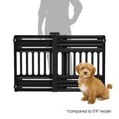 Plastic Pet Safety Gate for Dogs & Cats, Indoor Home Use