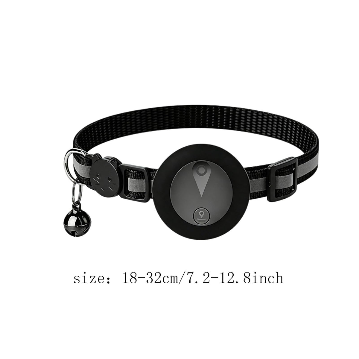 Real-Time GPS Cat Tracker with Waterproof Collar & No Subscription