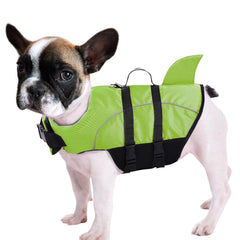 Ripstop Shark Dog Life Jacket for Small & Medium Dogs