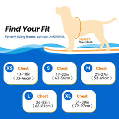 Shark Dog Life Jacket & Swim Vest for Water Safety