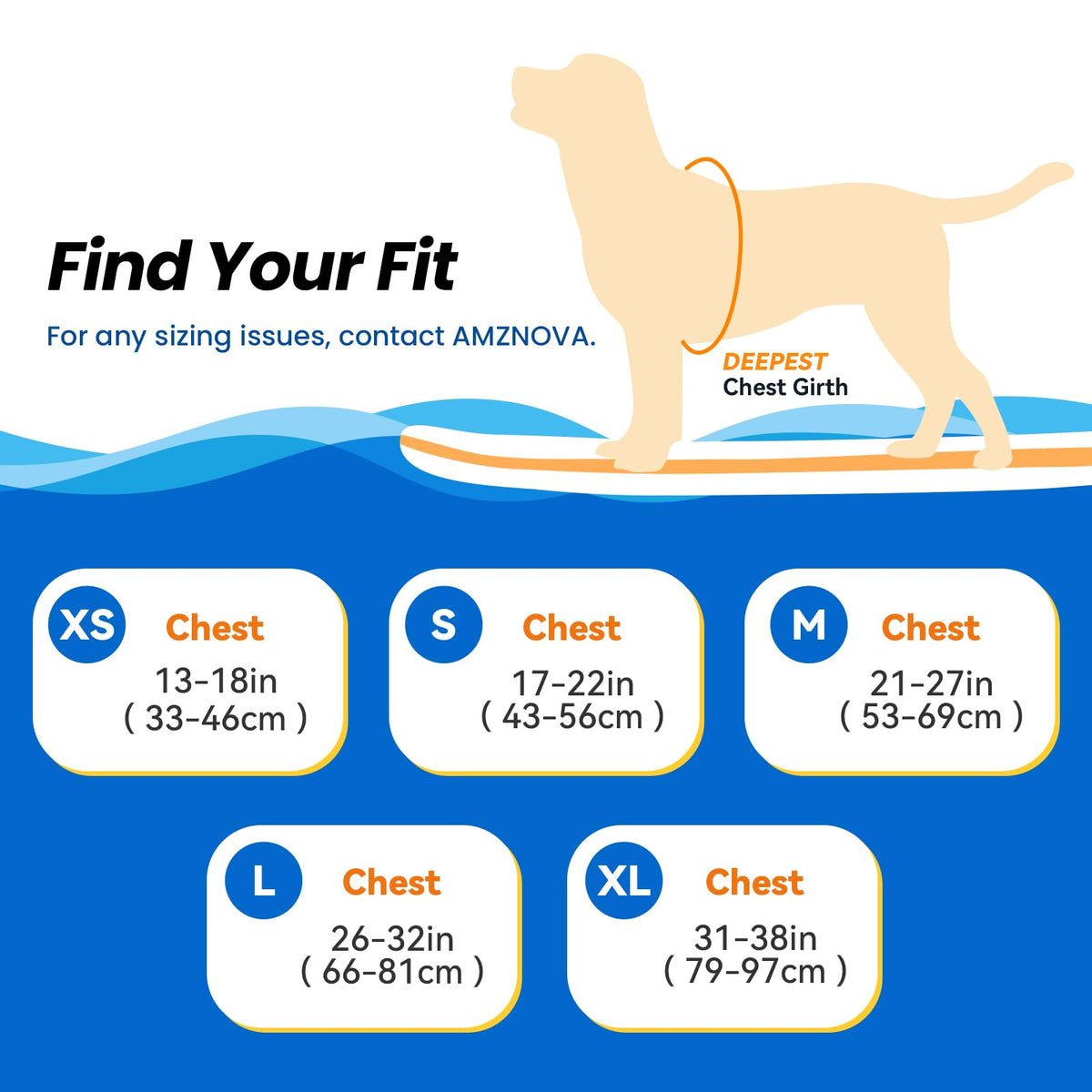 Shark Dog Life Jacket & Swim Vest for Water Safety