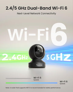 5MP Indoor Pet Camera with 3X Zoom & Auto Tracking