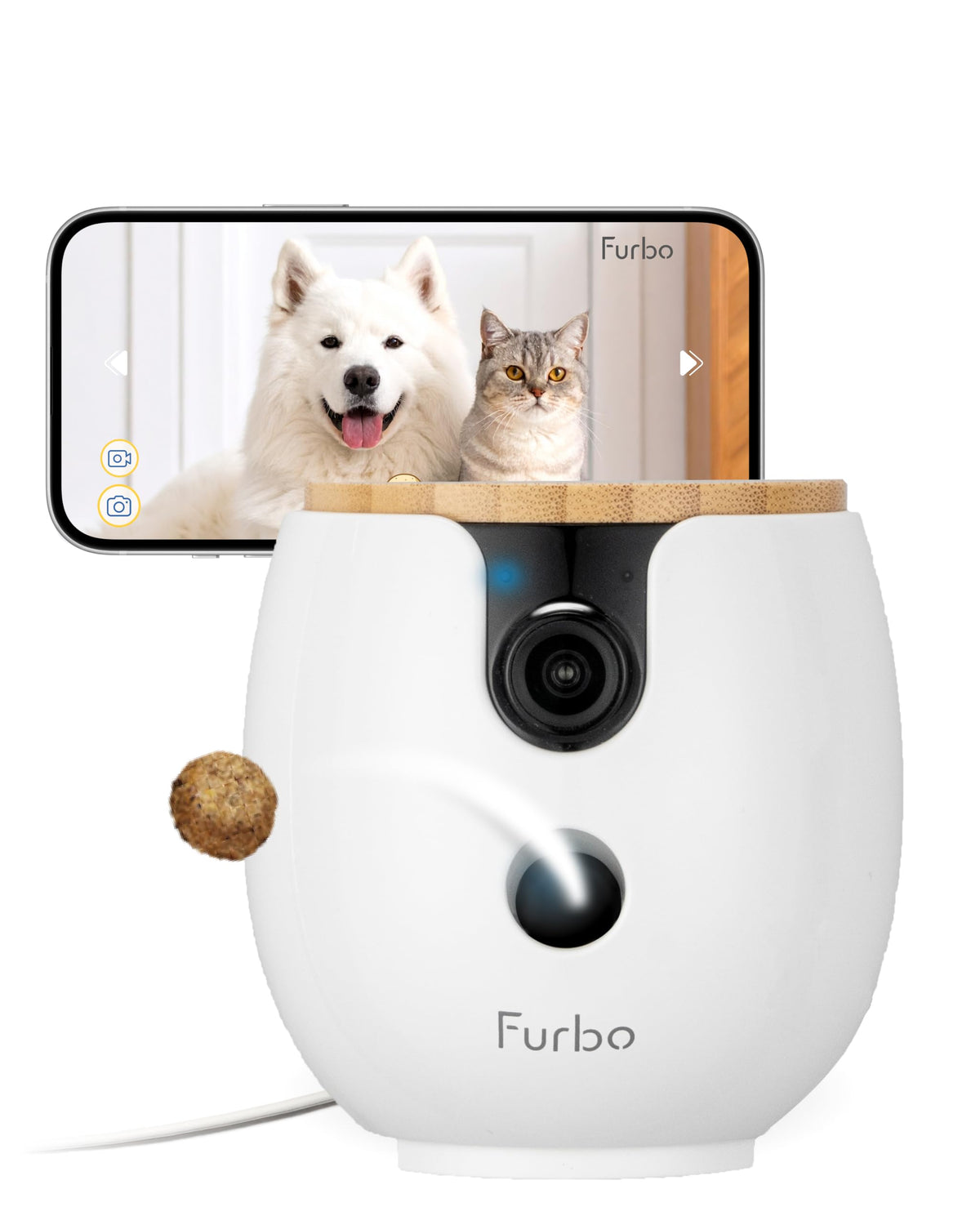 Furbo 360° Pet Camera with HD Monitoring & Treat Dispensing