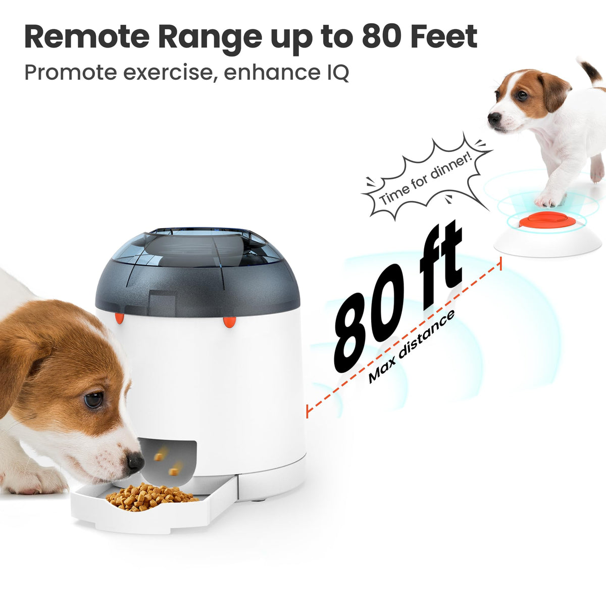 Interactive Electronic Dog Puzzle Toy & Automatic Treat Dispenser