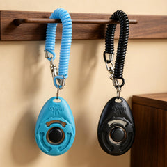 Dog Training Clicker with Wrist Strap & Keyring for Pets
