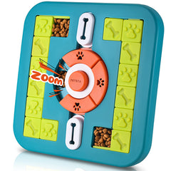 Interactive Dog Puzzle Toy with Treat Dispenser for Mental Stimulation