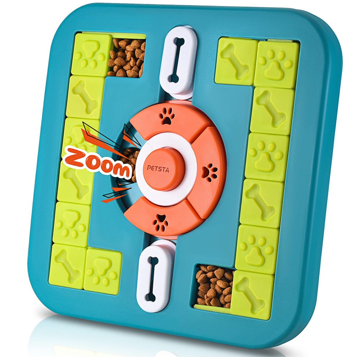 Interactive Dog Puzzle Toy with Treat Dispenser for Mental Stimulation
