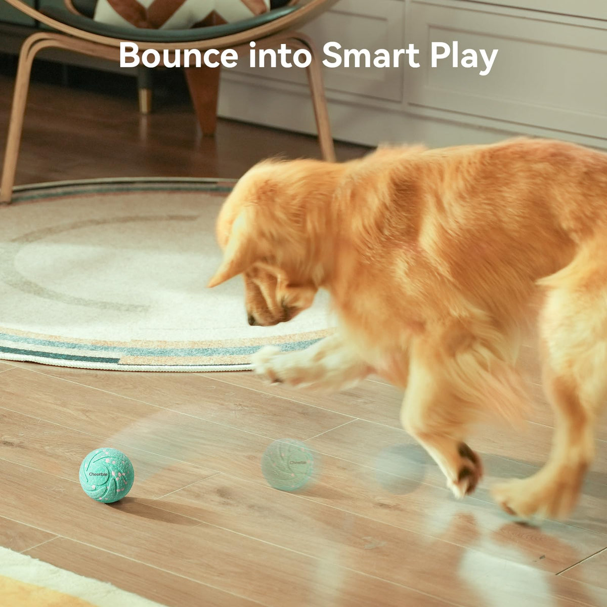 Cheerble Wicked Ball AIR Interactive Automatic Dog Toy