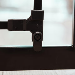 Extra-Wide Pressure-Mounted Pet Safety Gate with Small Pet Door