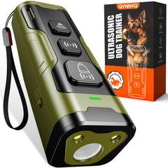 Ultrasonic Dog Bark Deterrent with 4 Modes & 50ft Range