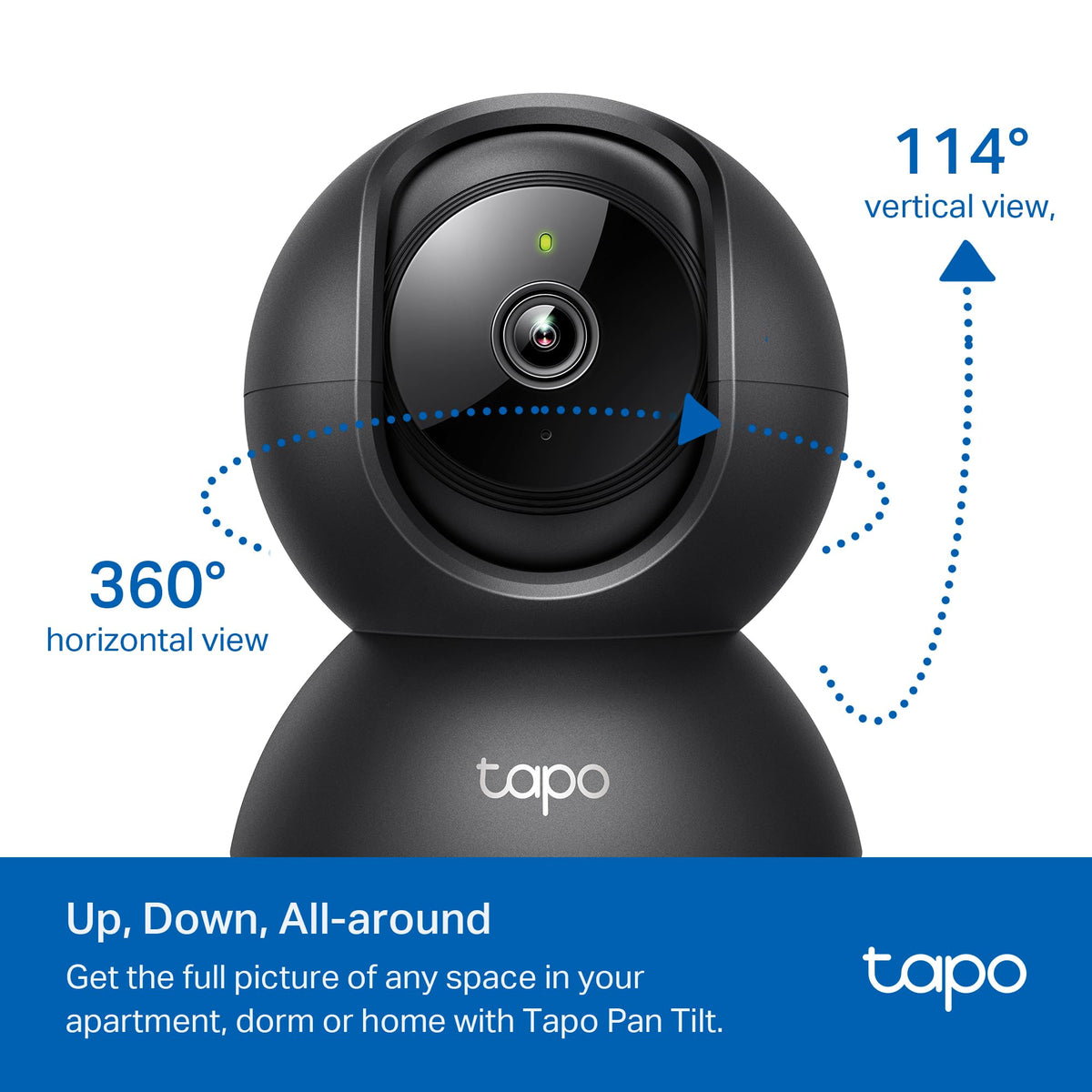 TP-Link Tapo Pan/Tilt Security Camera for Baby Monitor