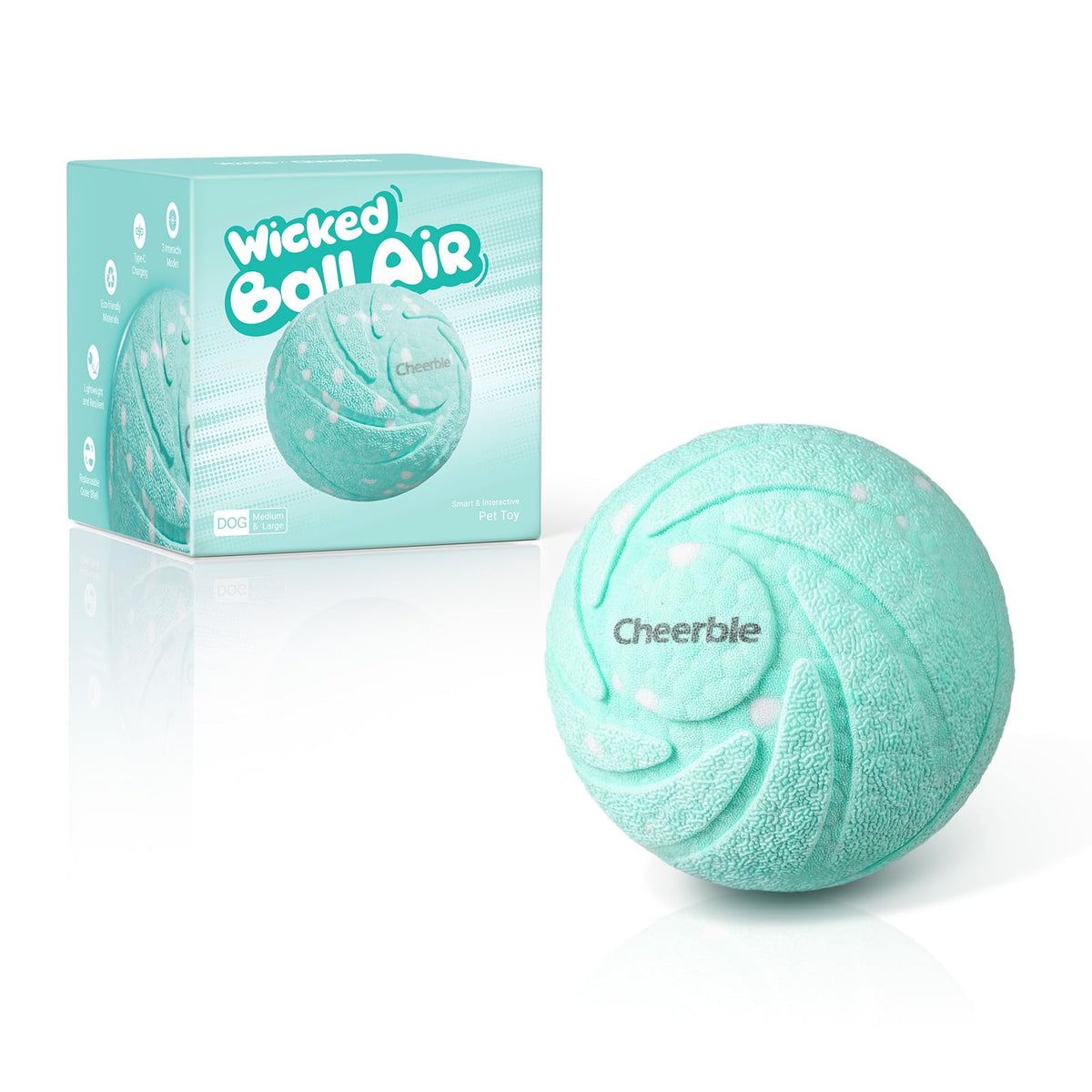 Cheerble Wicked Ball AIR Interactive Automatic Dog Toy