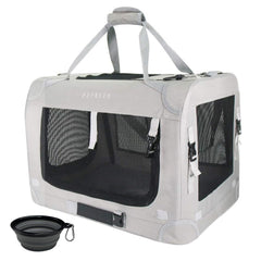Extra Large Soft-Sided Pet Carrier, Foldable & Ventilated for Travel