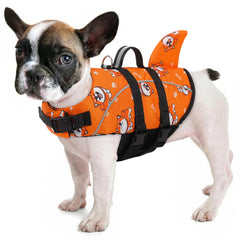 Ripstop Shark Dog Life Jacket for Small & Medium Dogs