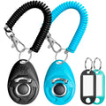 Dog Training Clicker with Wrist Strap & Keyring for Pets