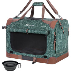 Extra Large Soft-Sided Pet Carrier, Foldable & Ventilated for Travel