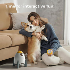 Interactive Automatic Dog Puzzle Feeder & Treat Dispenser