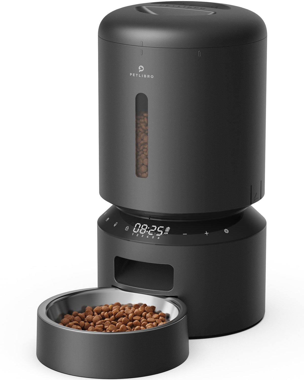 5L Automatic Pet Feeder with Dual Stainless Steel Bowls