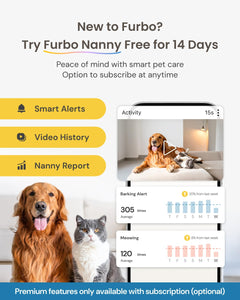 Furbo 360° Pet Camera with HD Monitoring & Treat Dispensing