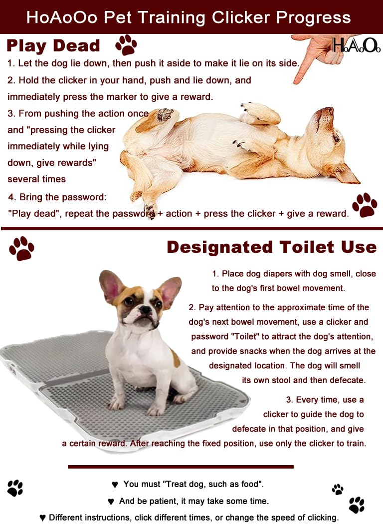 Dog Training Clicker with Wrist Strap & Keyring for Pets