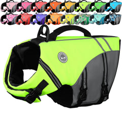 Sports-Style Dog Life Vest for Swimming & Water Safety