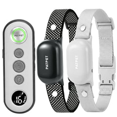 PATPET 4000ft Waterproof Training Collar for Two Dogs
