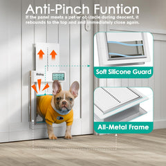 Automatic Smart Dog Door with Secure Pet Access Control