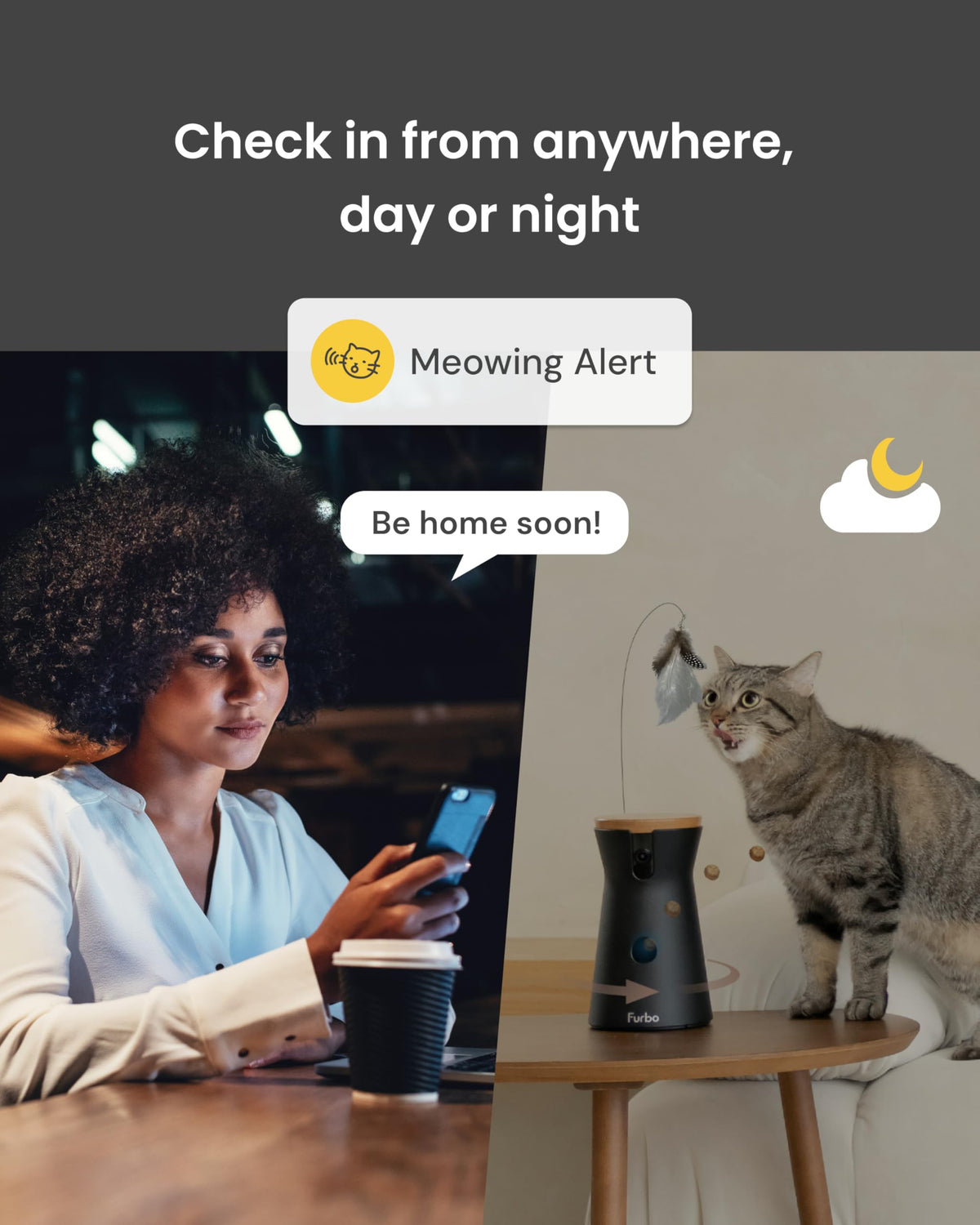 Furbo 360° Pet Camera with HD Monitoring & Treat Dispensing